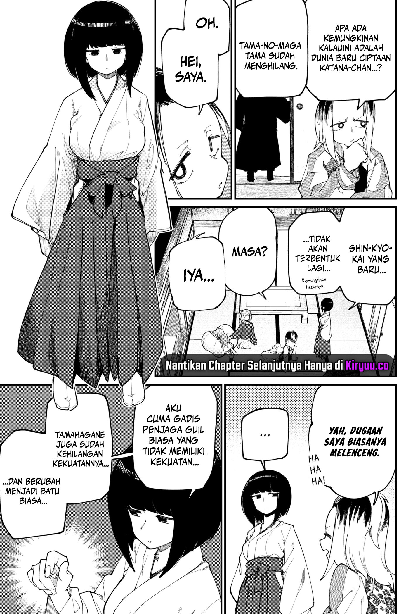 SKK: Shoujo-tachi no Sekai Chapter 34 - halaman 9
