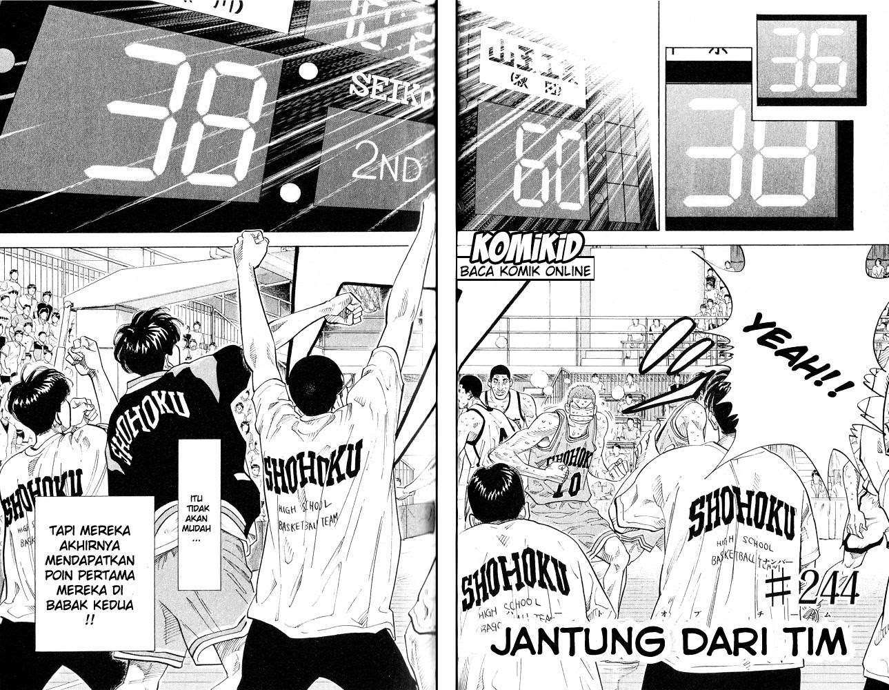 Slam Dunk Chapter 244 - halaman 3