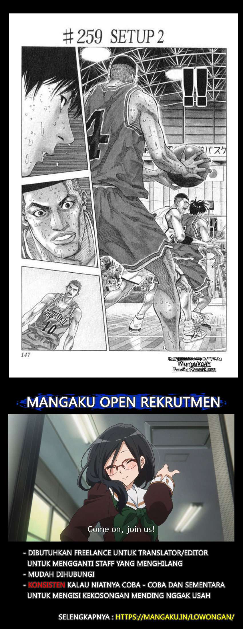 Slam Dunk Chapter 259 - halaman 2