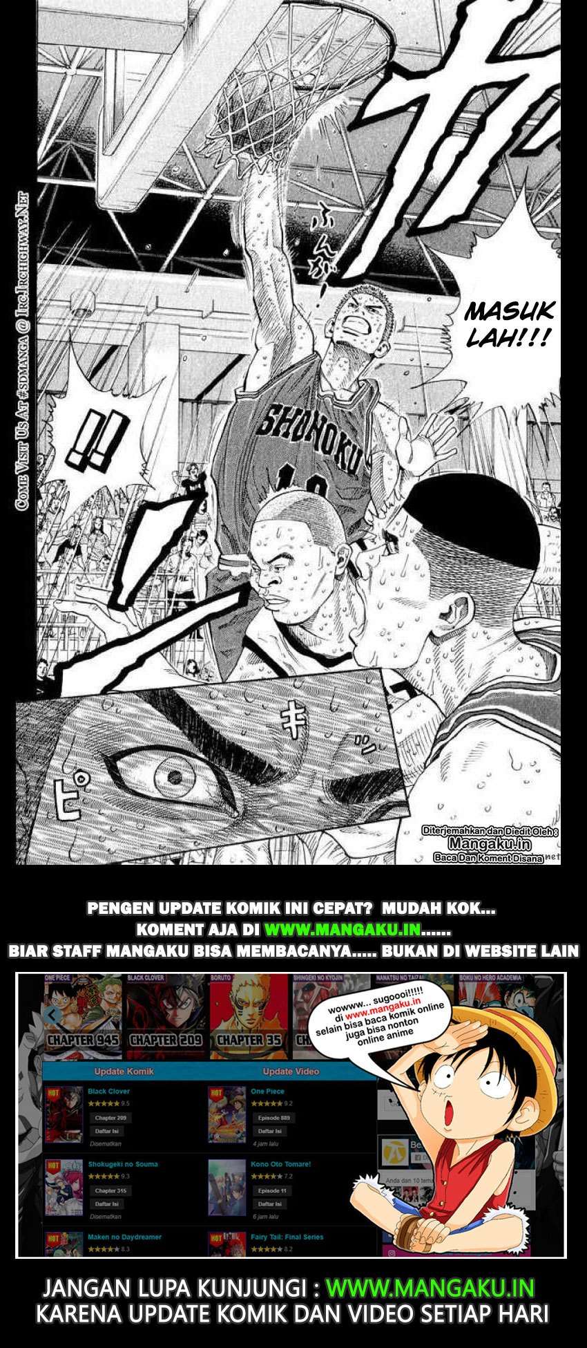 Slam Dunk Chapter 268 - halaman 19