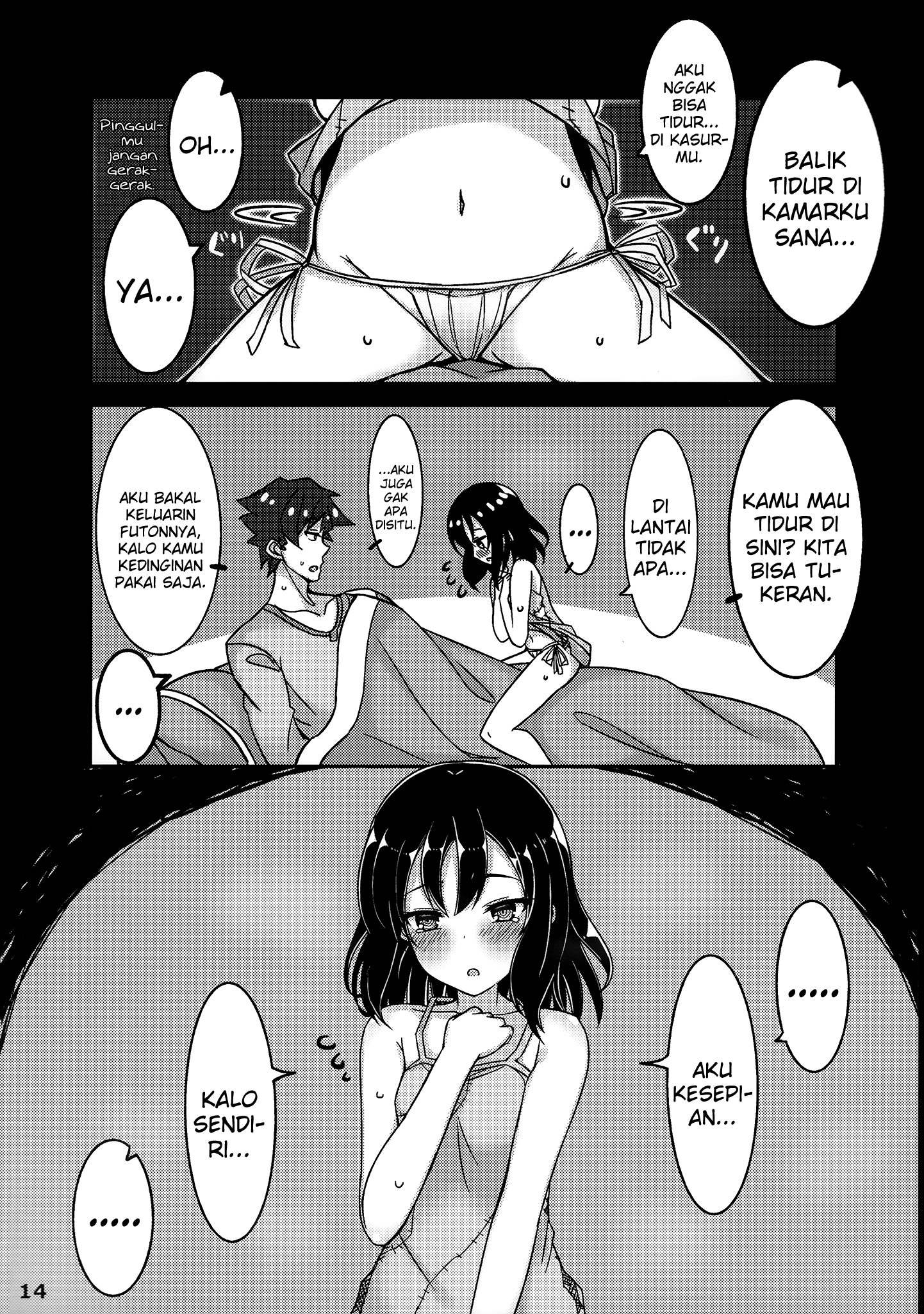Slave-chan, the Girl Who Thinks She's My Sex Slave Chapter 1 - halaman 14