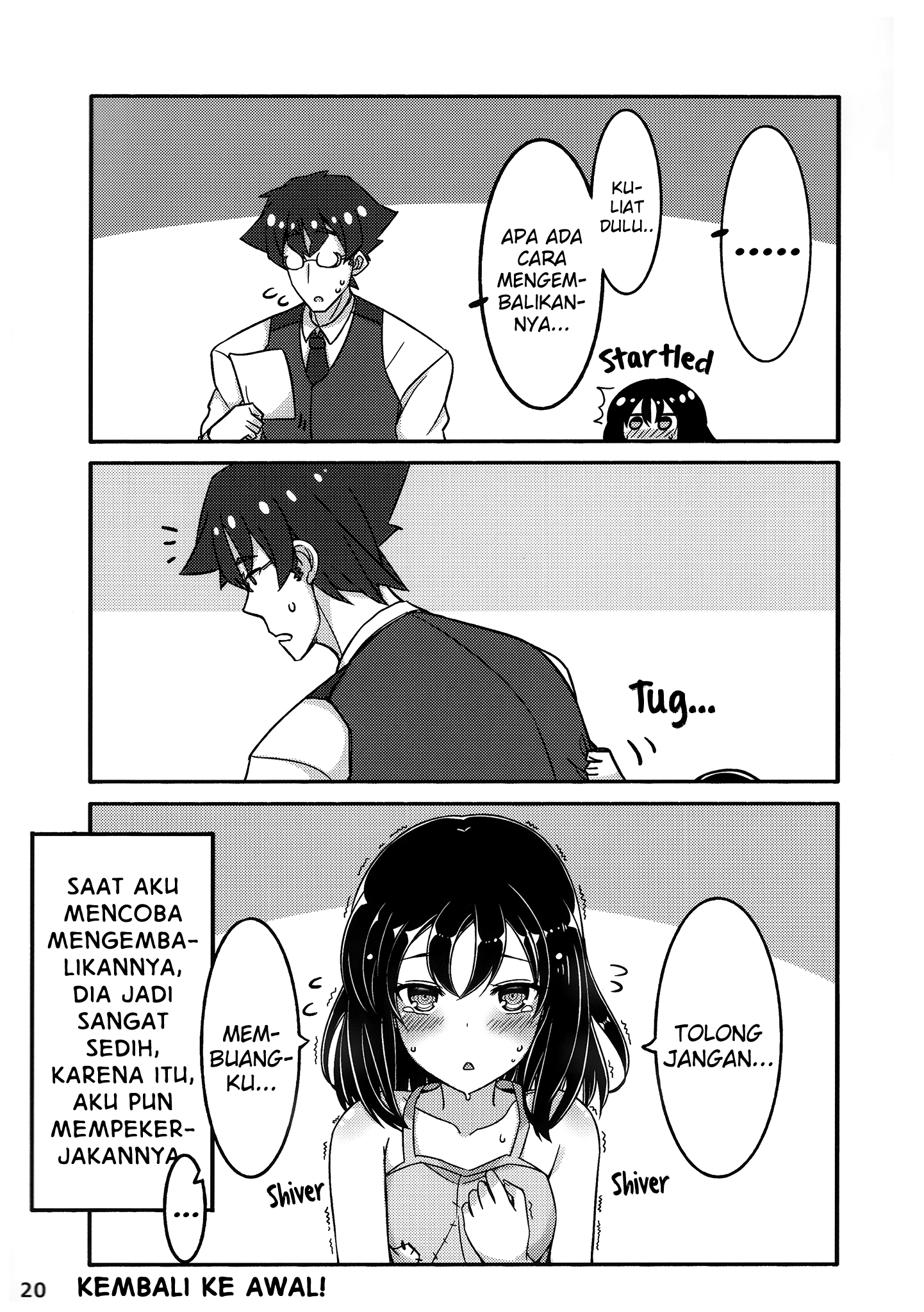 Slave-chan, the Girl Who Thinks She's My Sex Slave Chapter 1 - halaman 20