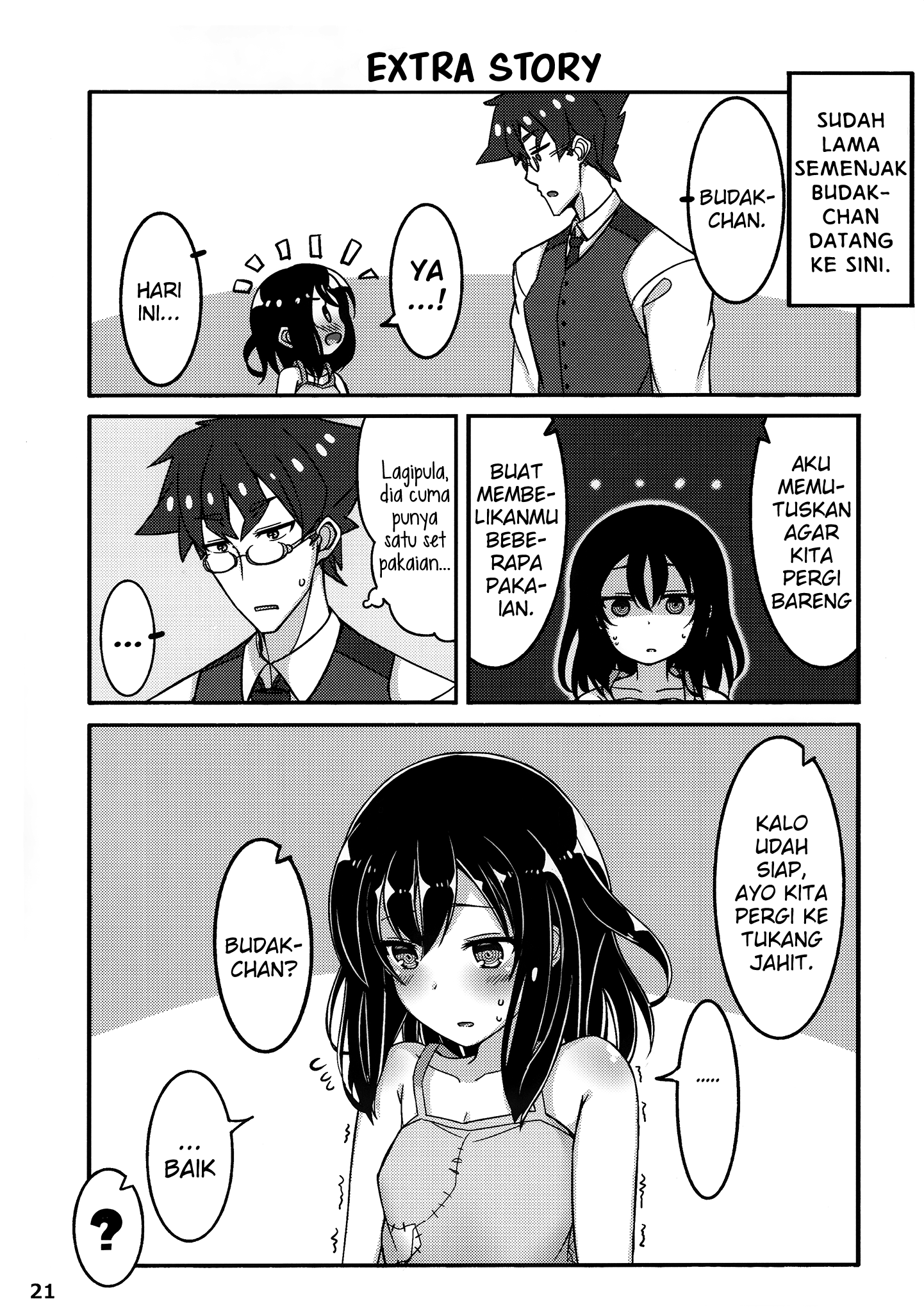 Slave-chan, the Girl Who Thinks She's My Sex Slave Chapter 1 - halaman 21