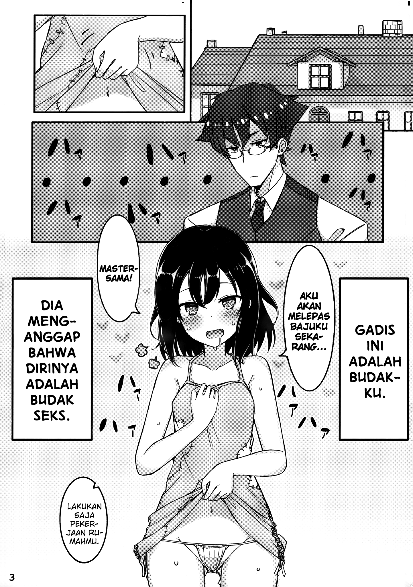 Slave-chan, the Girl Who Thinks She's My Sex Slave Chapter 1 - halaman 3