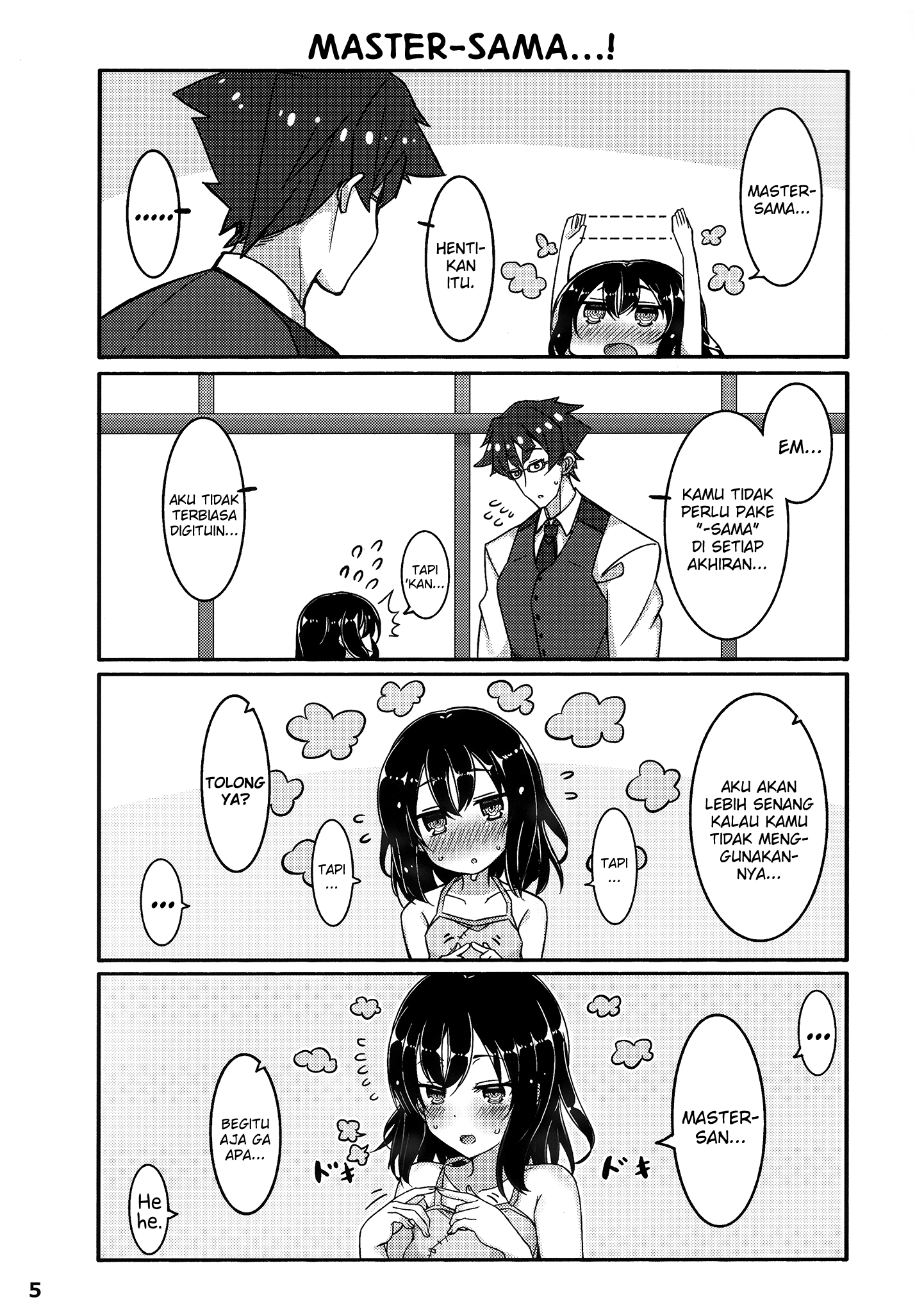 Slave-chan, the Girl Who Thinks She's My Sex Slave Chapter 1 - halaman 5