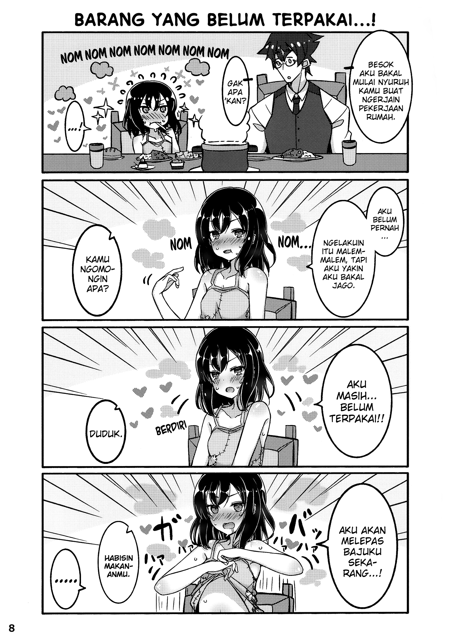 Slave-chan, the Girl Who Thinks She's My Sex Slave Chapter 1 - halaman 8
