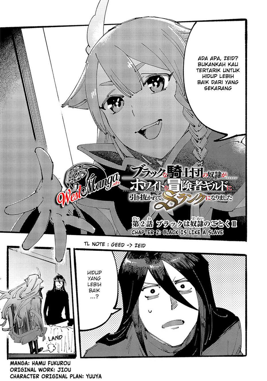 Slave of Black Knight Chapter 2 - halaman 2