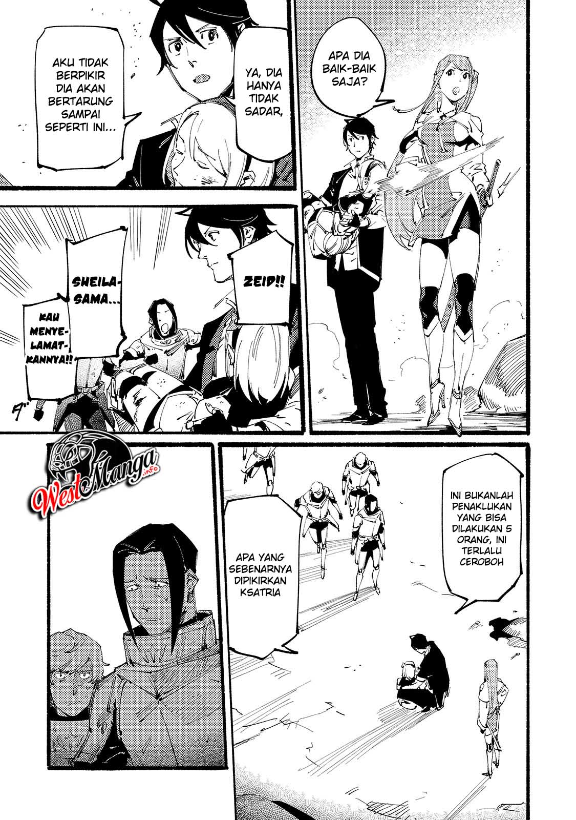 Slave of Black Knight Chapter 9 - halaman 9