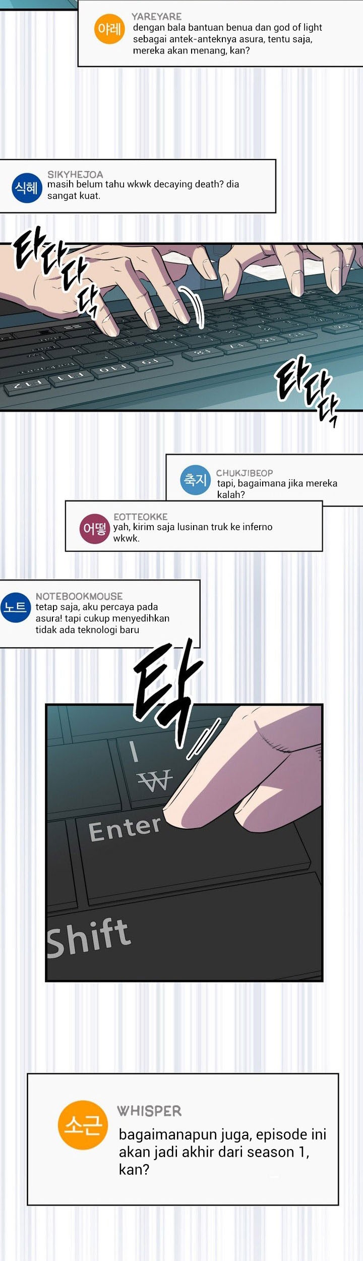 Sleeping Ranker Chapter 135 - halaman 44