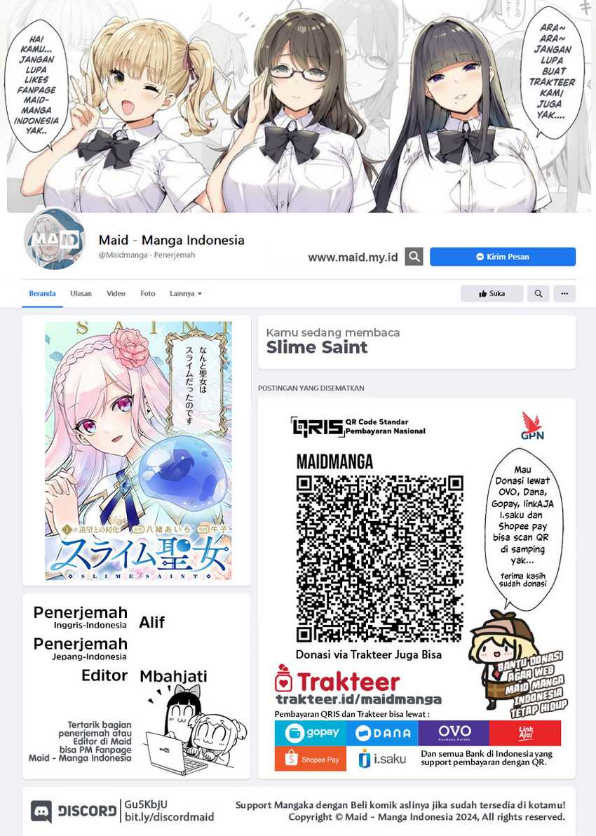 Slime Saint Chapter 1 - halaman 1