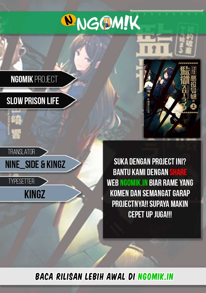 Slow Prison Life Chapter 1.1 - halaman 1