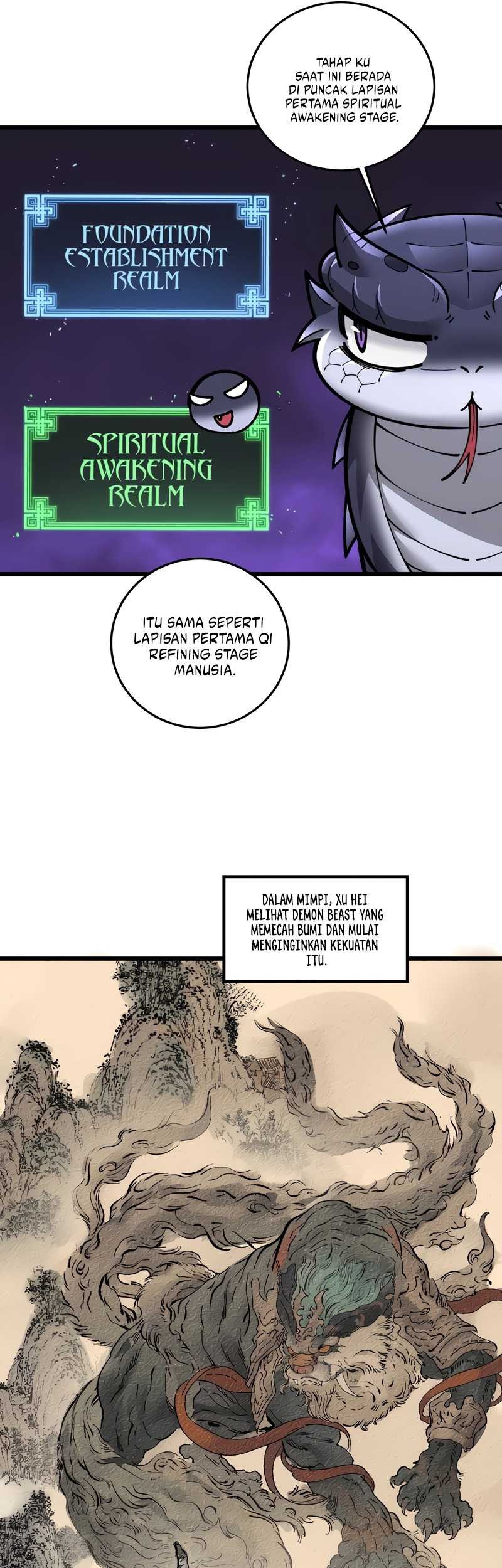 Snake Immortal: The Tale of a Snake’s Cultivation to Immortality Chapter 2 - halaman 25