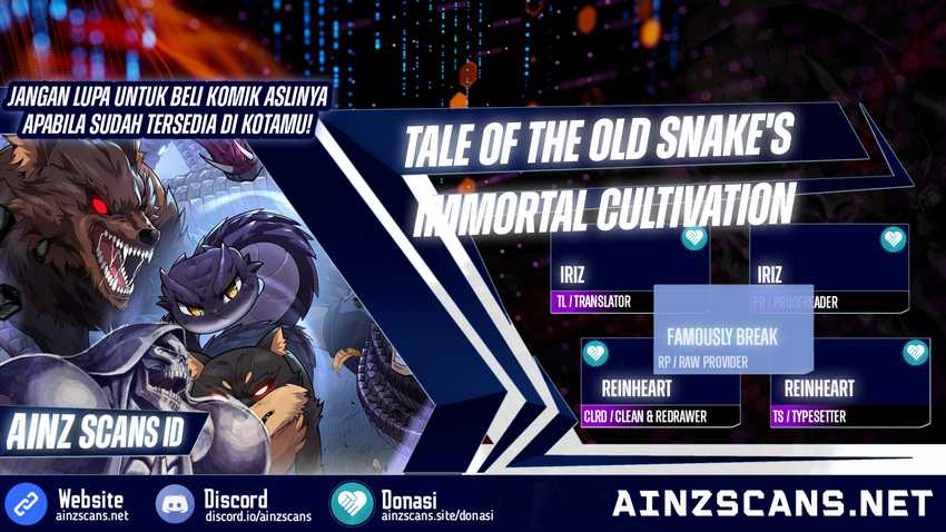 Snake Immortal: The Tale of a Snake’s Cultivation to Immortality Chapter 25 - halaman 1