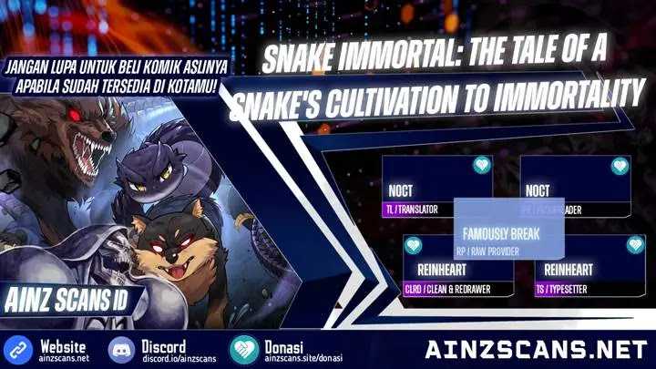 Snake Immortal: The Tale of a Snake’s Cultivation to Immortality Chapter 41 - halaman 1