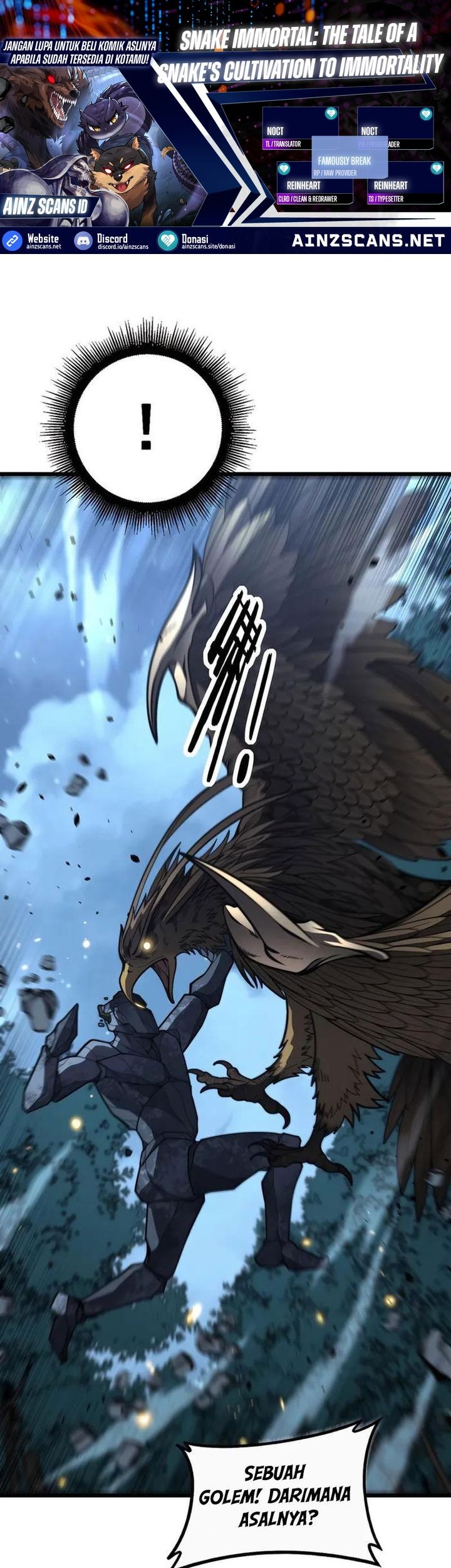 Snake Immortal: The Tale of a Snake’s Cultivation to Immortality Chapter 46 - halaman 1