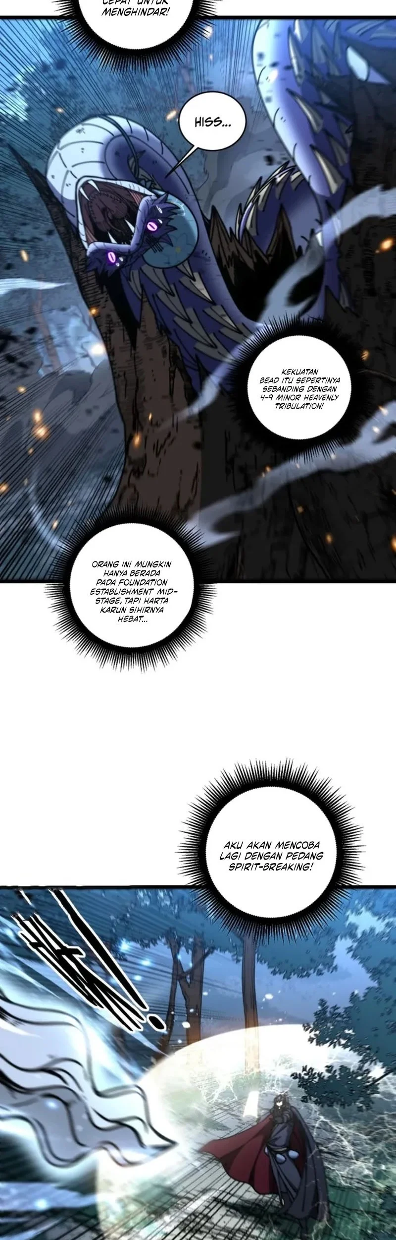 Snake Immortal: The Tale of a Snake’s Cultivation to Immortality Chapter 57 - halaman 34