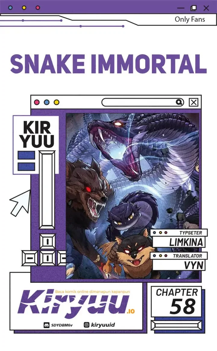 Snake Immortal: The Tale of a Snake’s Cultivation to Immortality Chapter 58 - halaman 1