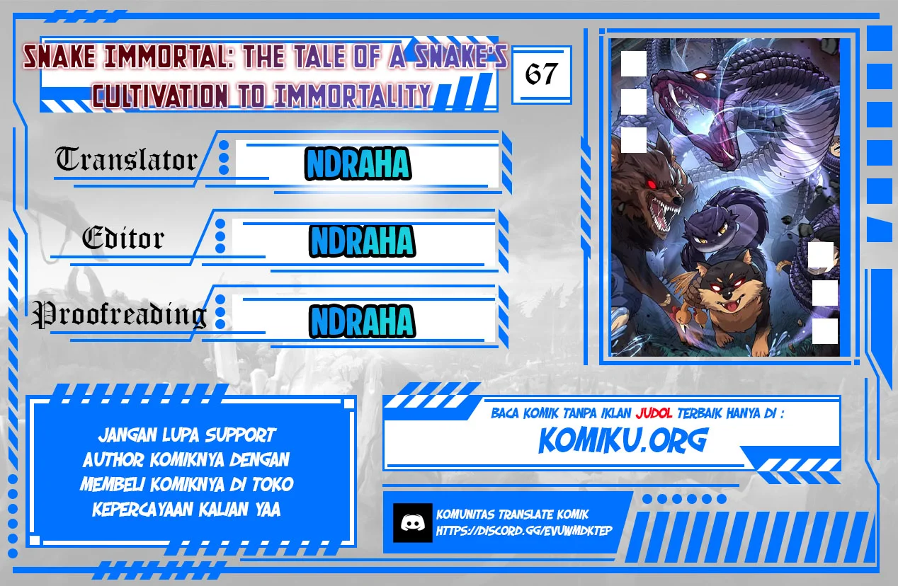 Snake Immortal: The Tale of a Snake’s Cultivation to Immortality Chapter 67 - halaman 1