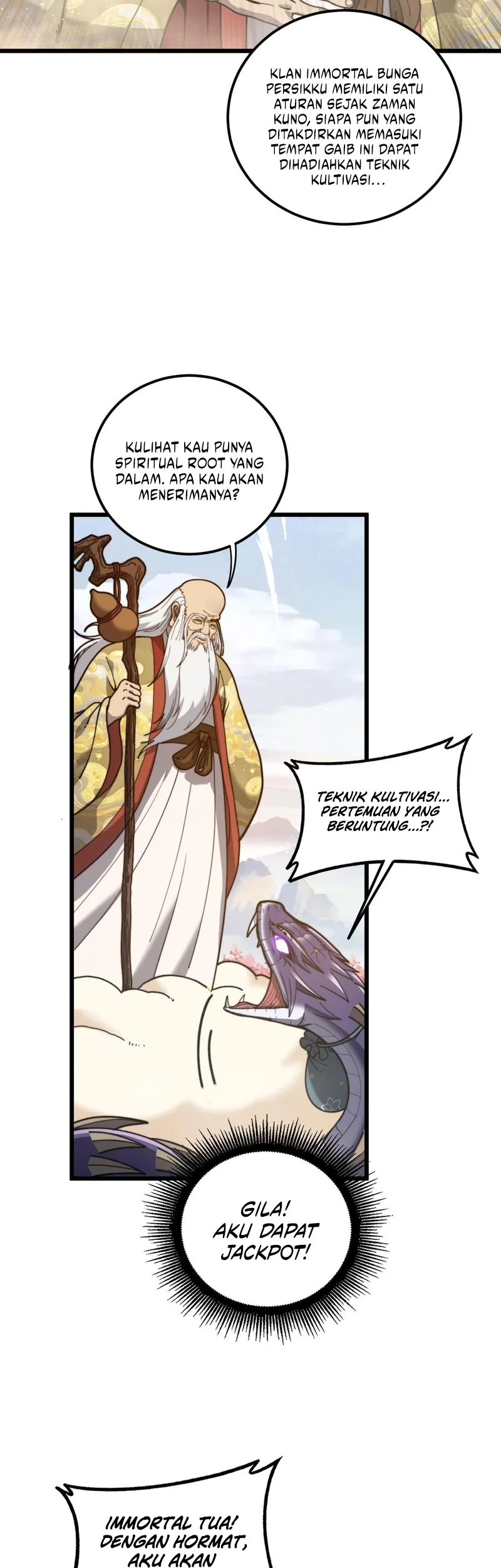 Snake Immortal: The Tale of a Snake’s Cultivation to Immortality Chapter 92 - halaman 32