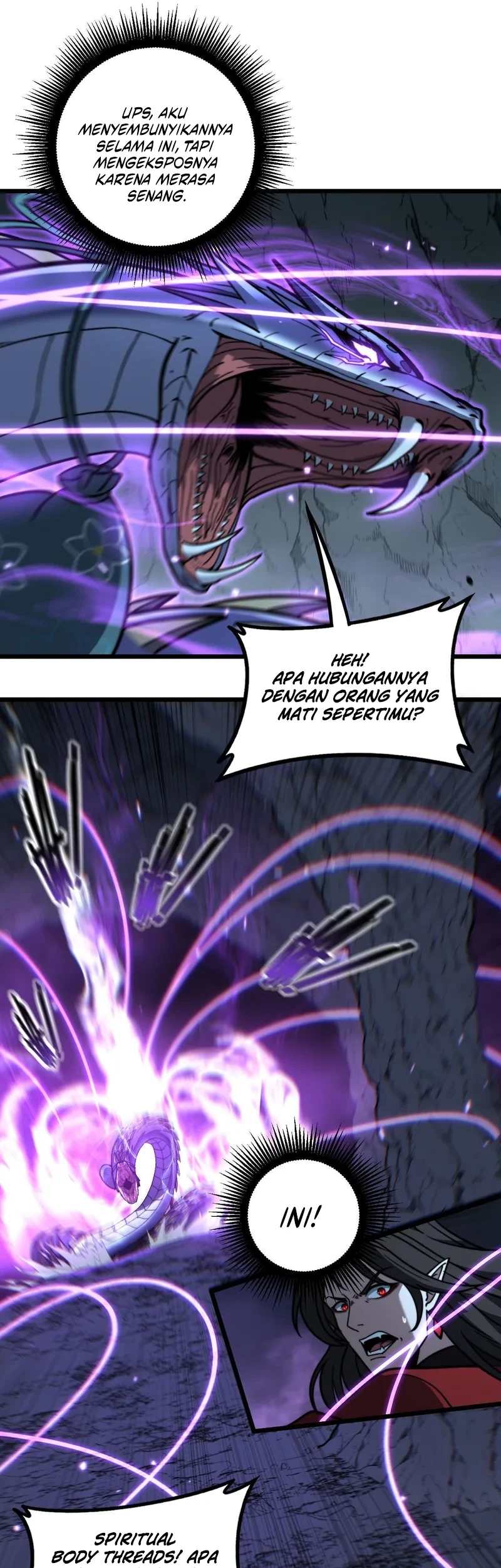Snake Immortal: The Tale of a Snake’s Cultivation to Immortality Chapter 93 - halaman 34