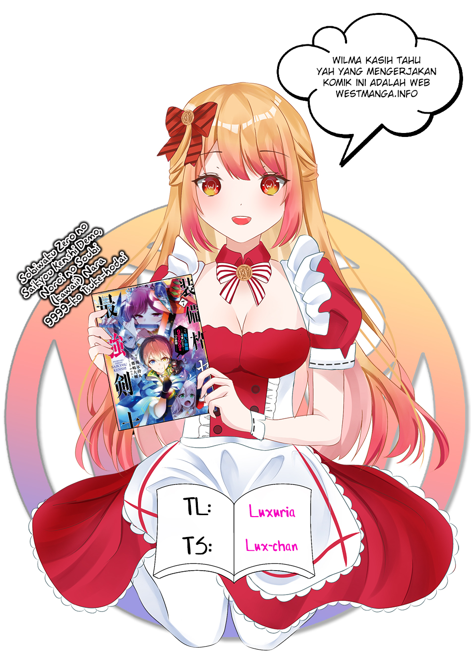 Sobiwaku Zero No Saikyou Kenshi Demo, Noroi No Soubi (kawai) Nara 9999-ko Tsuke-hodai Chapter 37.2 - halaman 3