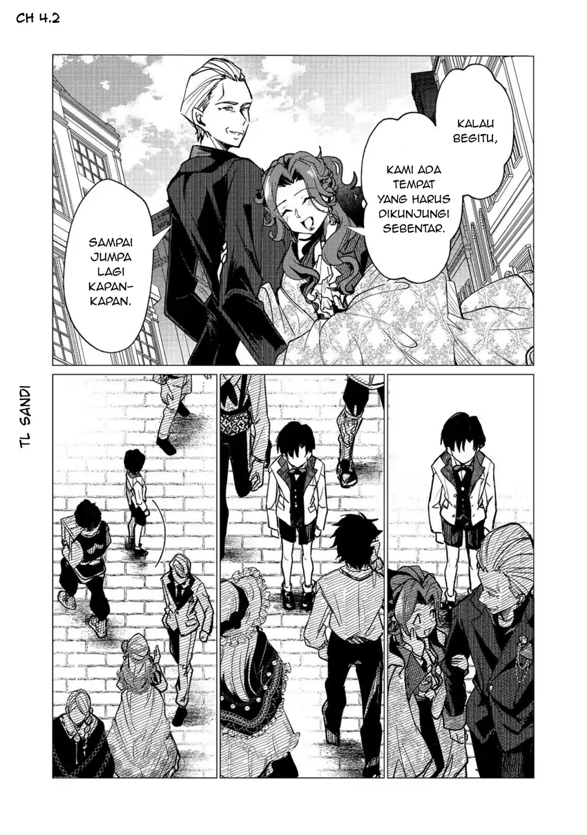 Sofubo Wo Tazunete Iede Kyodai Ni Nin Tabi Haha to No Wakare, Nigiyakana Tabiji Chapter 4.2 - halaman 1