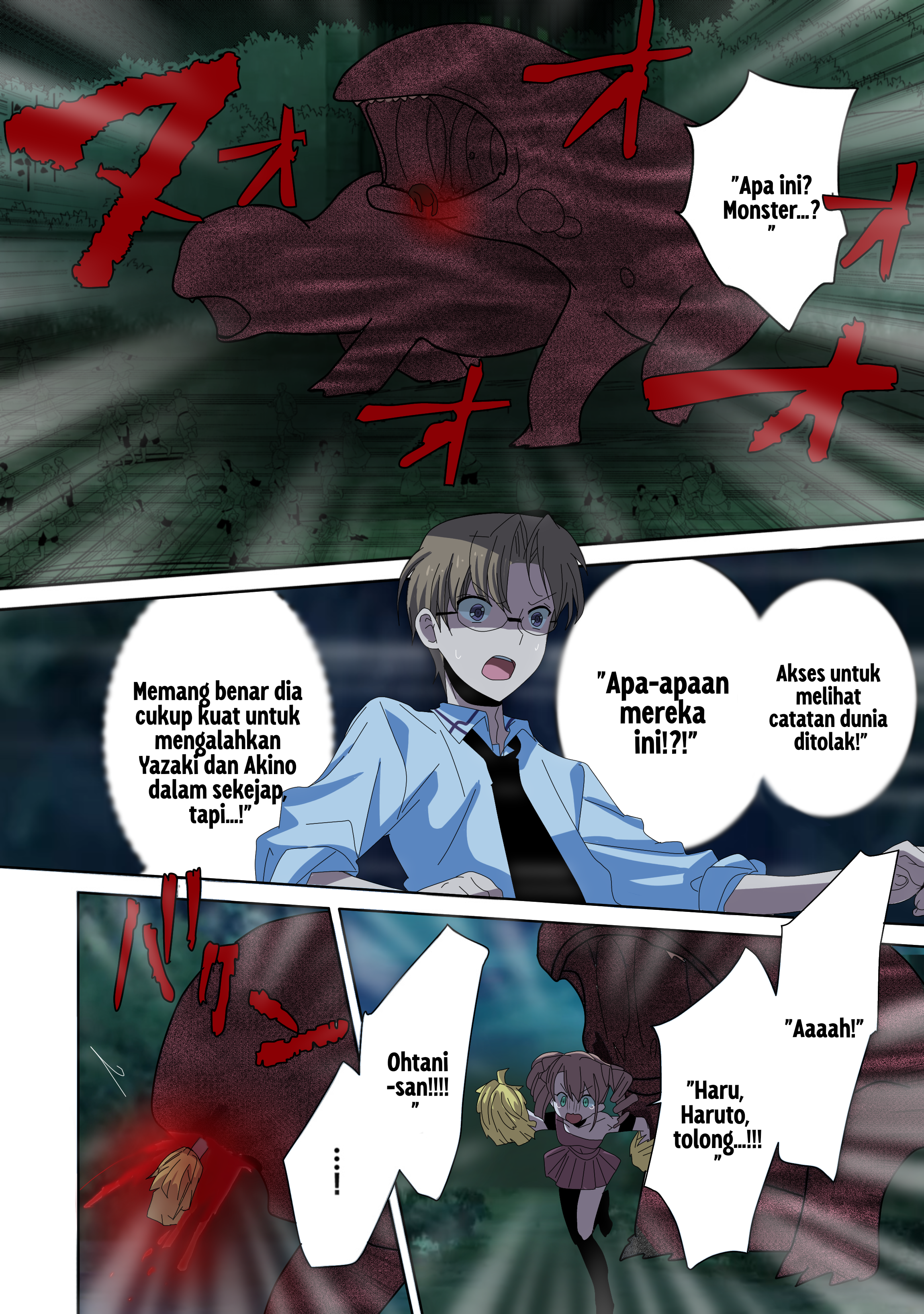 Sokushi Cheat ga Saikyou Sugite, Isekai no Yatsura ga Marude Aite ni Naranai n desu ga (Fan Colored) Chapter 54 - halaman 7