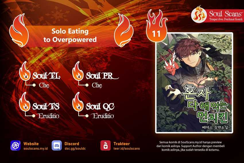Solo Eating to Overpowered Chapter 11 - halaman 1