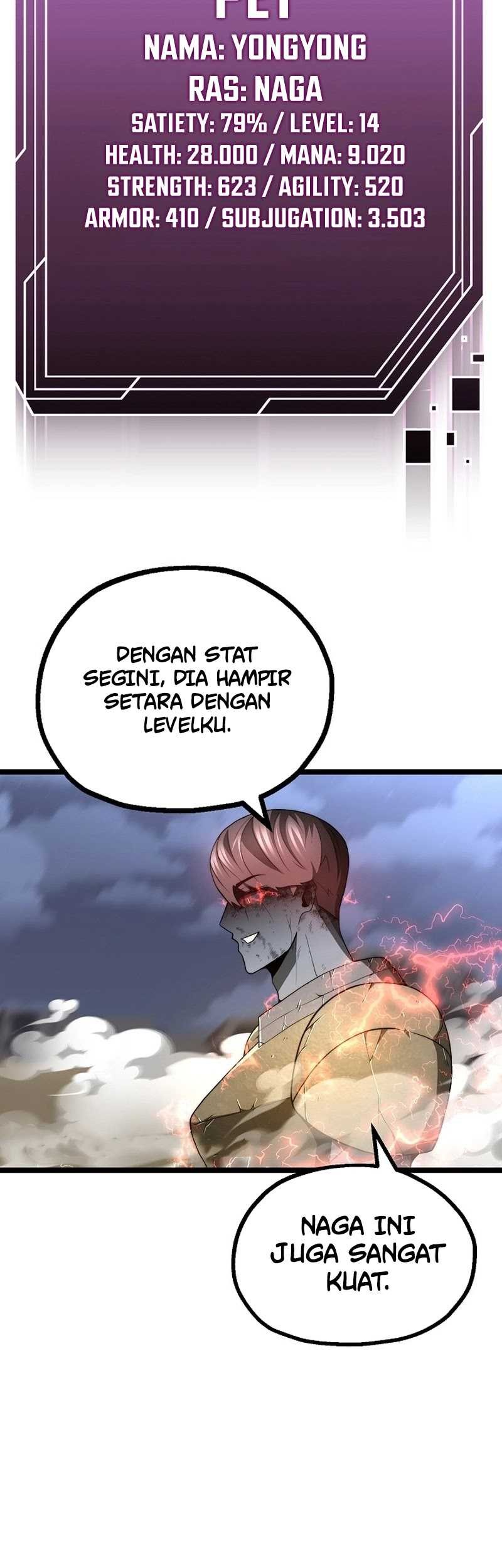 Solo Eating to Overpowered Chapter 14 - halaman 43