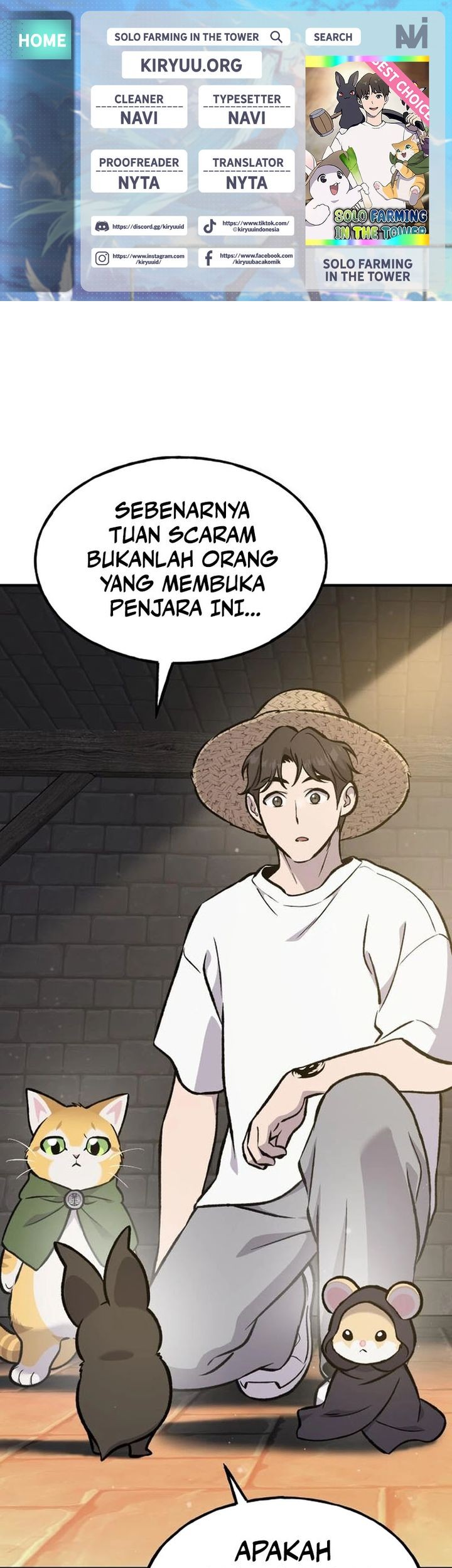 Solo Farming In The Tower Chapter 100 - halaman 1