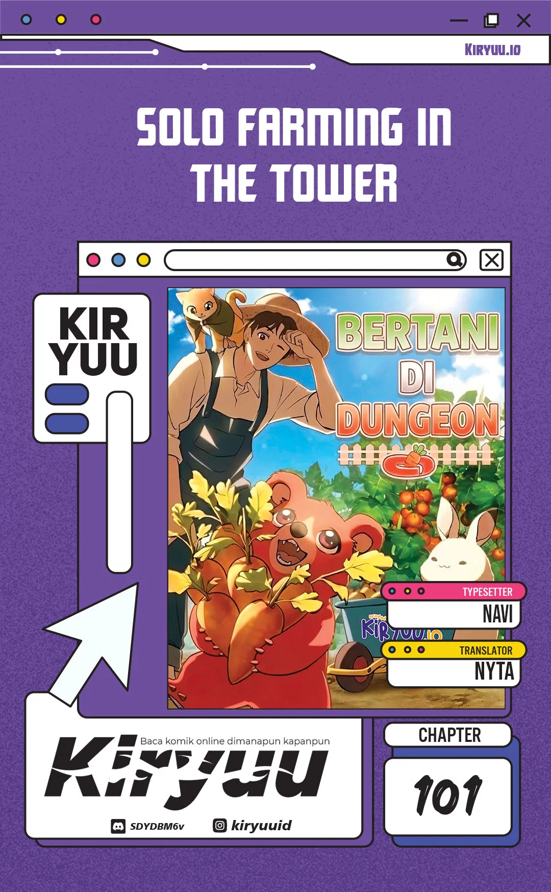 Solo Farming In The Tower Chapter 101 - halaman 1
