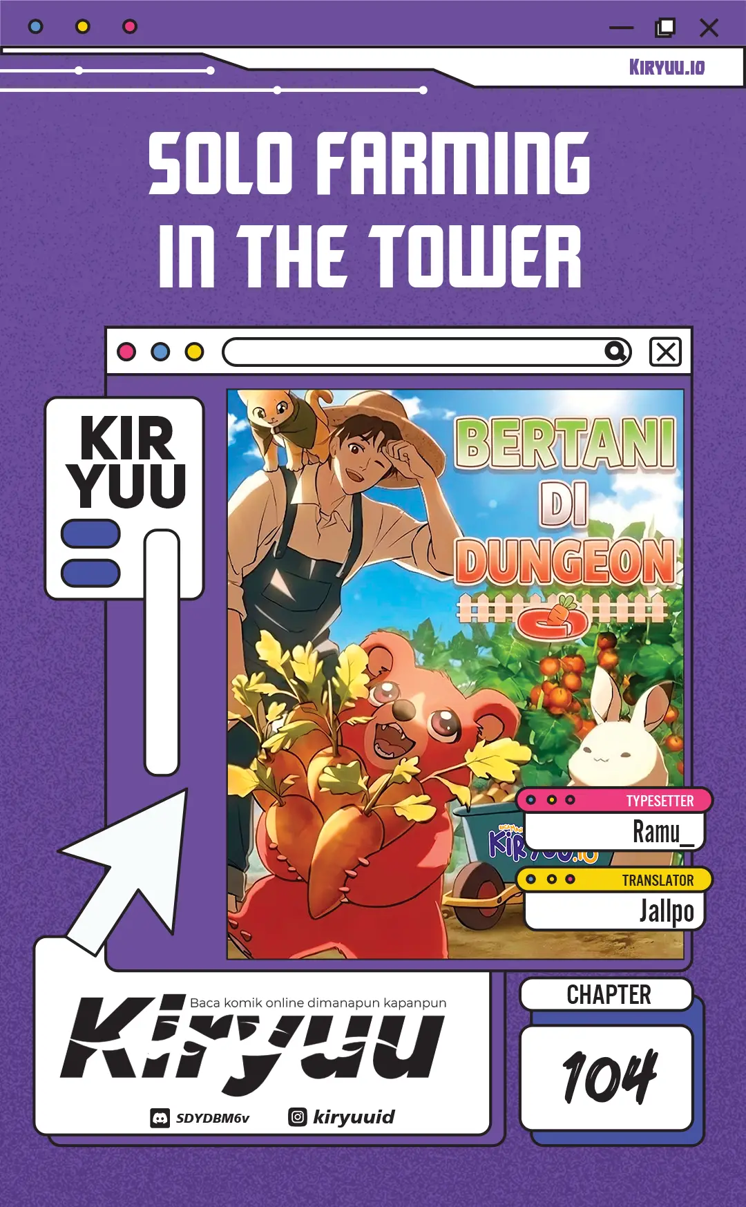 Solo Farming In The Tower Chapter 104 - halaman 1