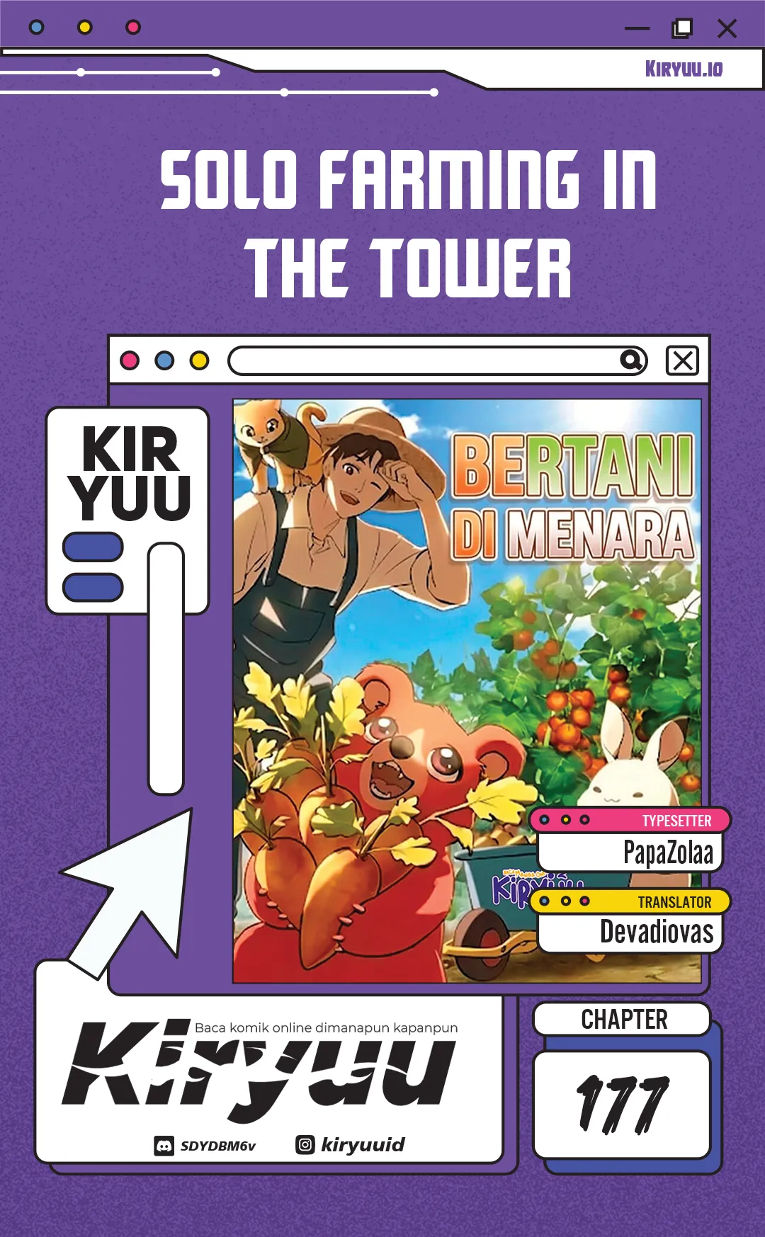 Solo Farming In The Tower Chapter 117 - halaman 1