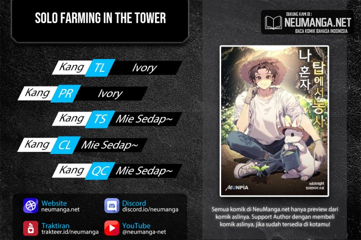 Solo Farming In The Tower Chapter 6 - halaman 1