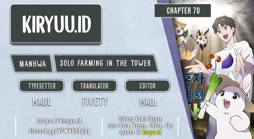 Solo Farming In The Tower Chapter 70 - halaman 1
