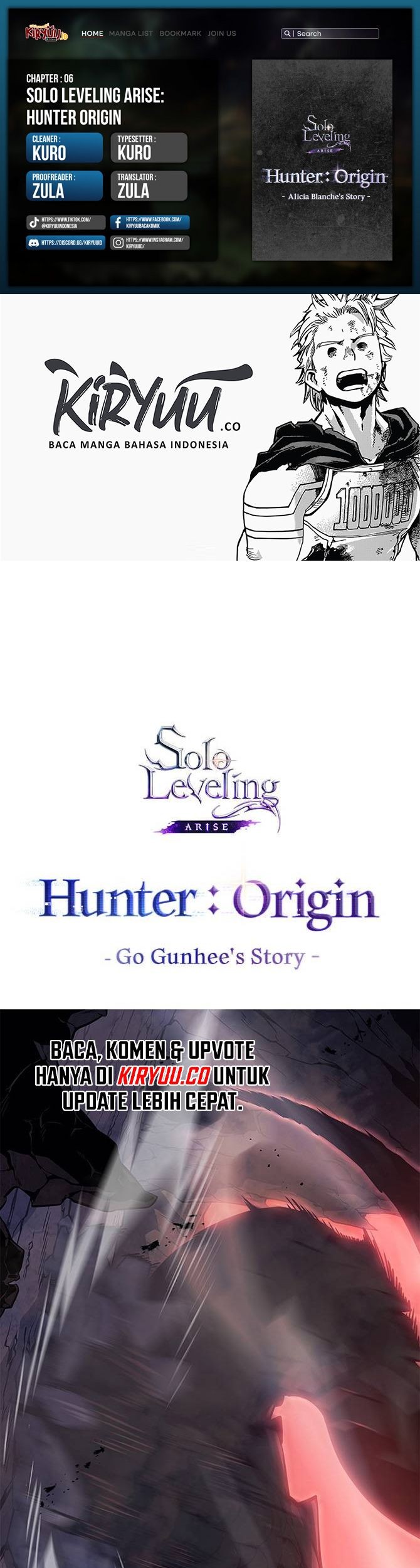 Solo Leveling ARISE: Hunter Origin Chapter 6 - halaman 1