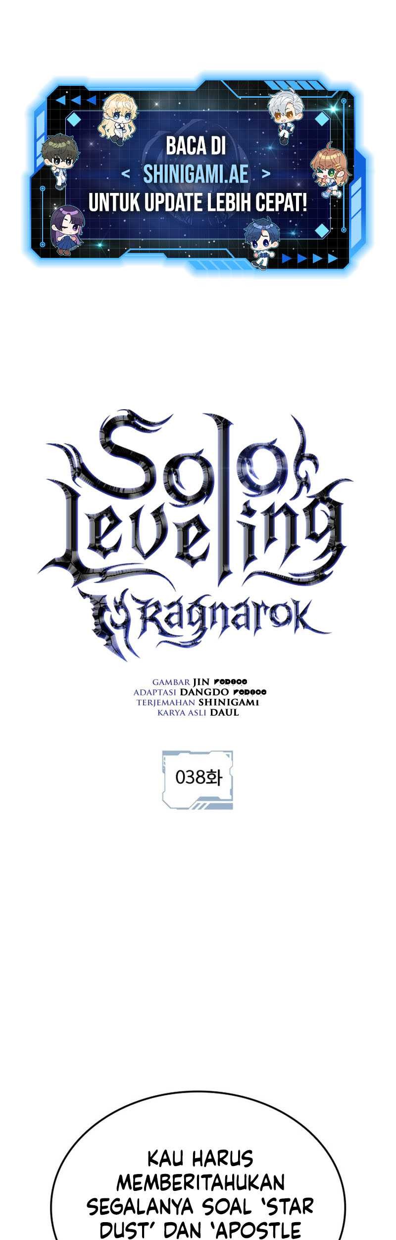 Solo Leveling: Ragnarok Chapter 38 - halaman 1