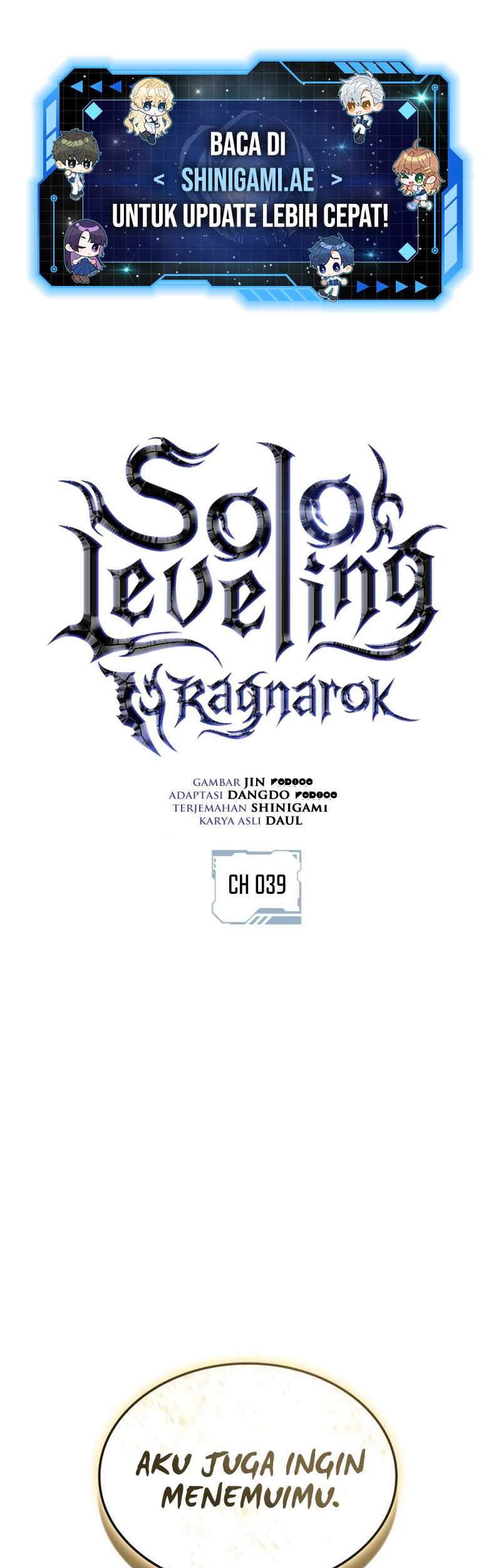 Solo Leveling: Ragnarok Chapter 39 - halaman 1
