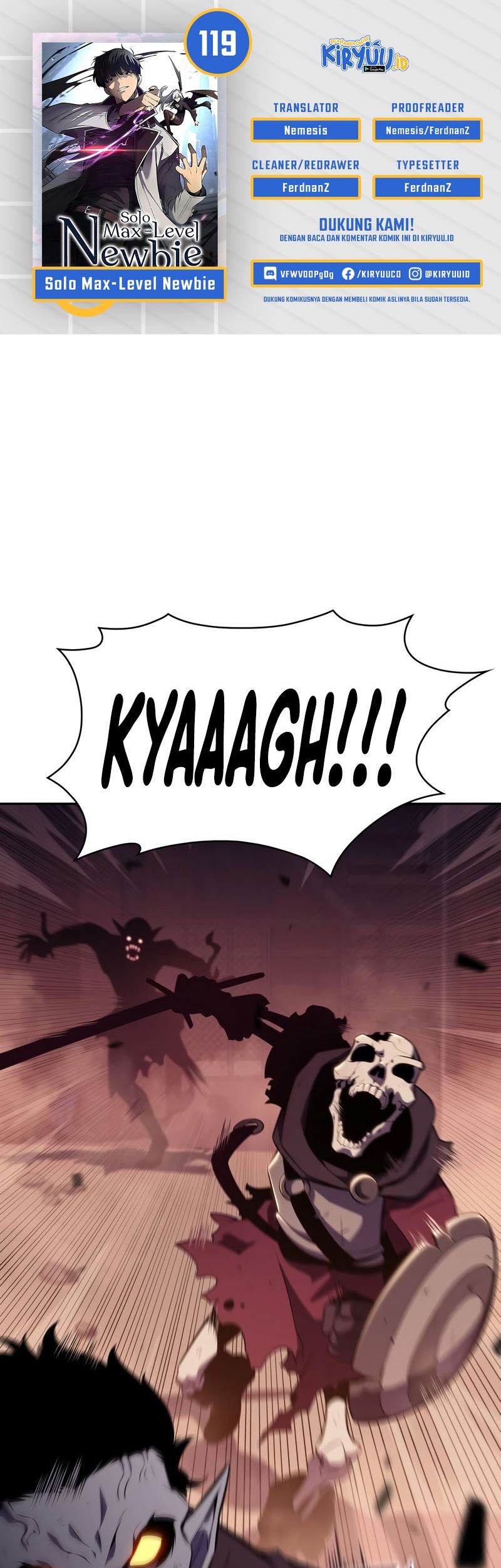 Solo Max-Level Newbie Chapter 119 - halaman 1