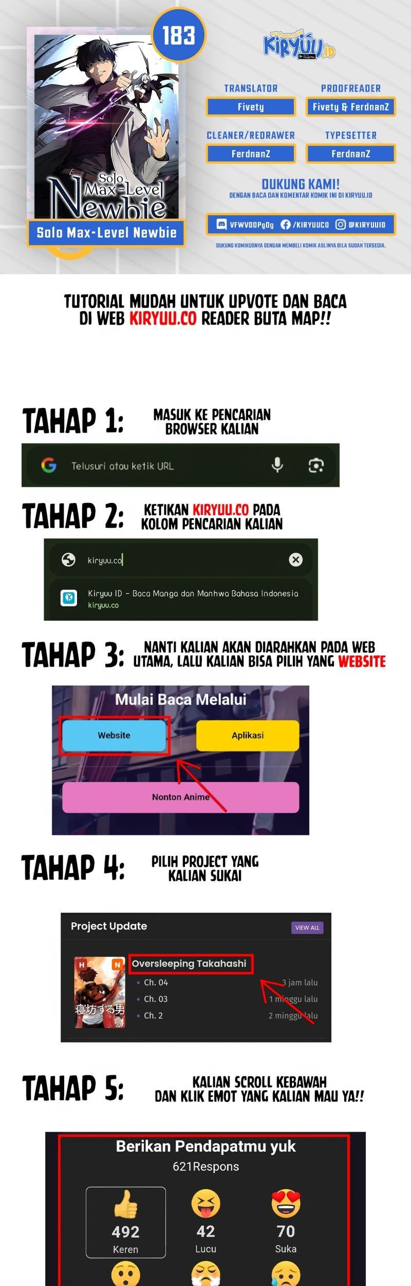 Solo Max-Level Newbie Chapter 183 - halaman 1