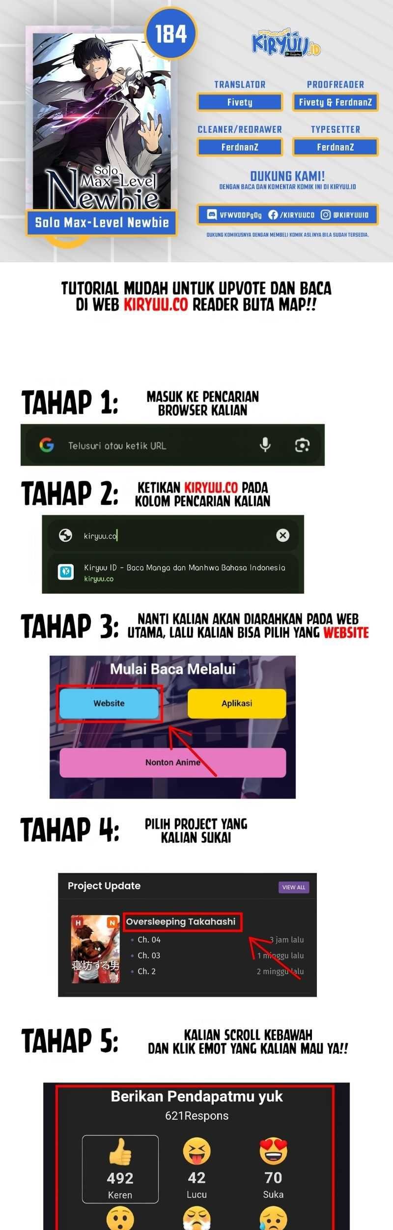 Solo Max-Level Newbie Chapter 184 - halaman 1