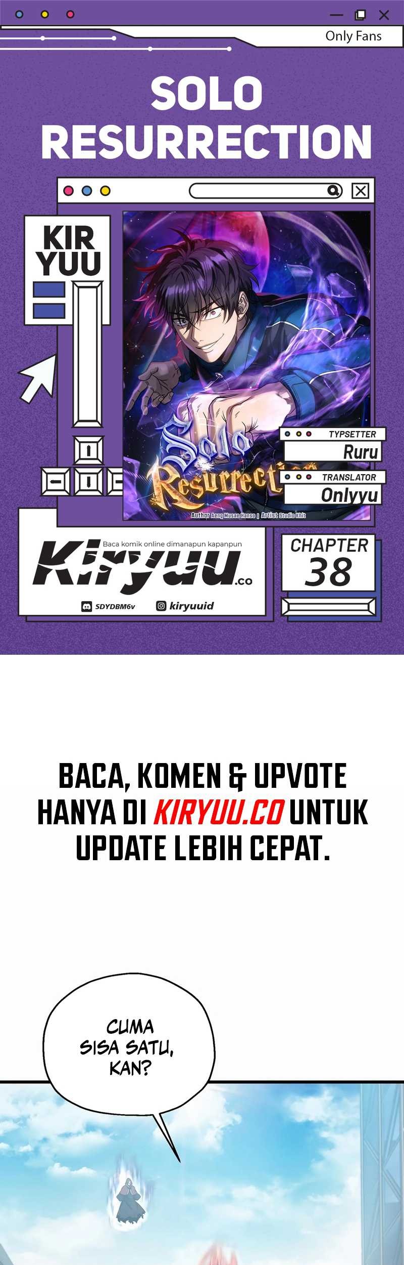 Solo Resurrection Chapter 38 - halaman 1