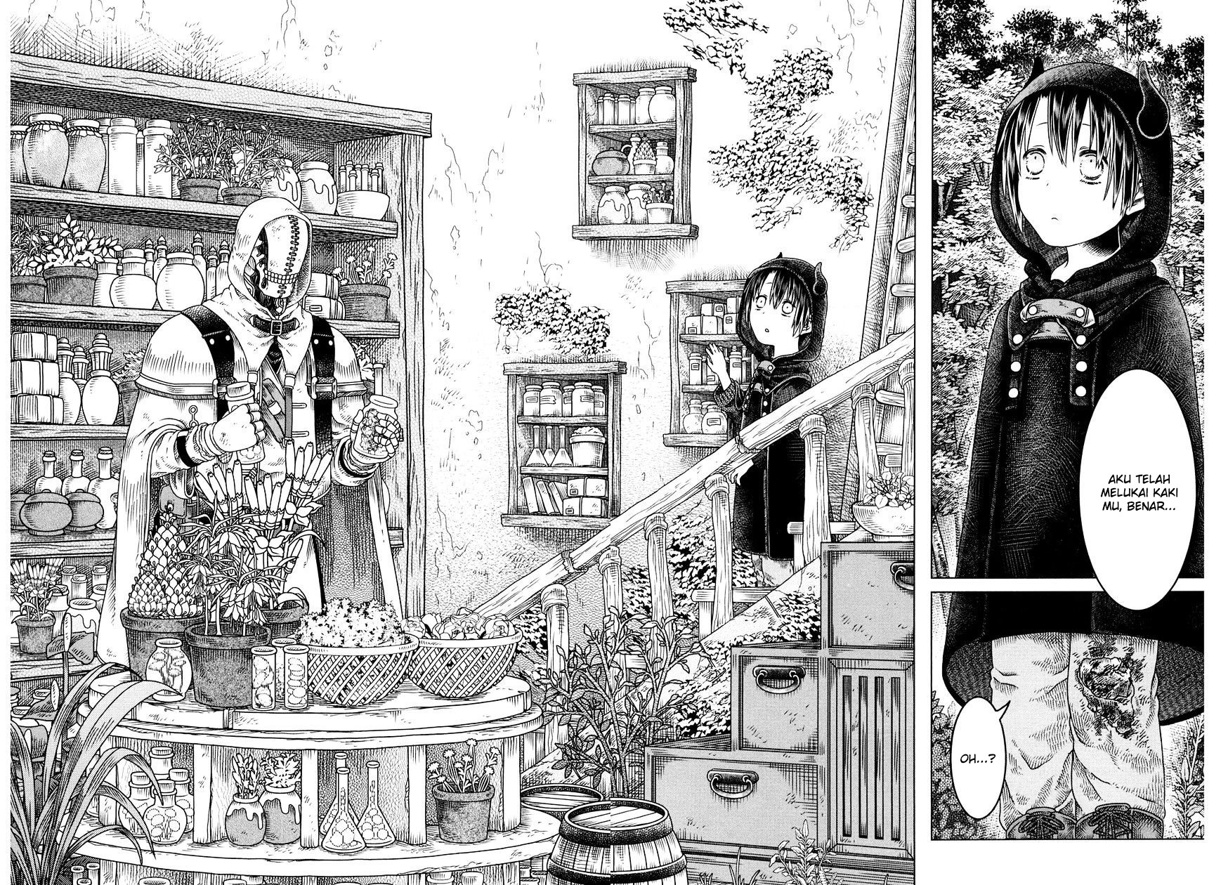 Somali to Mori no Kamisama Chapter 5 - halaman 3