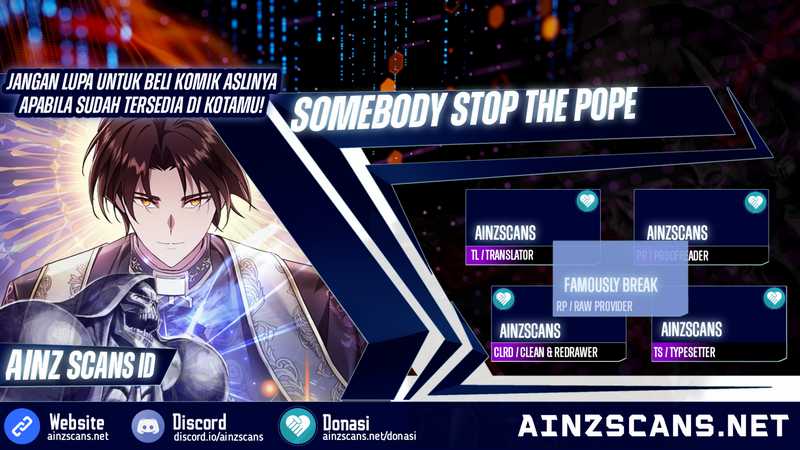 Somebody Stop the Pope Chapter 14 - halaman 1