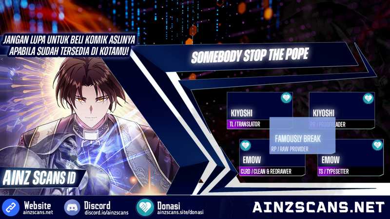 Somebody Stop the Pope Chapter 3 - halaman 1