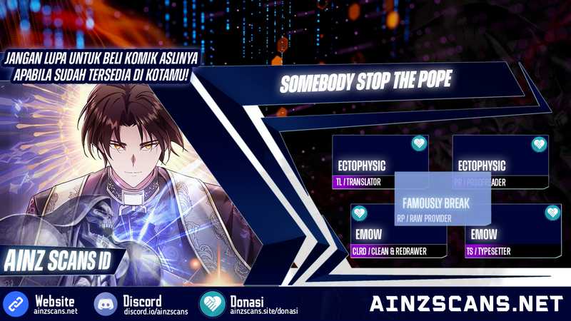 Somebody Stop the Pope Chapter 4 - halaman 1