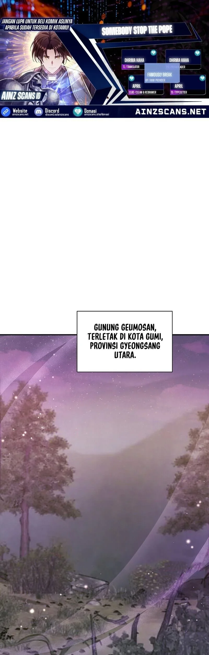 Somebody Stop the Pope Chapter 55 - halaman 1