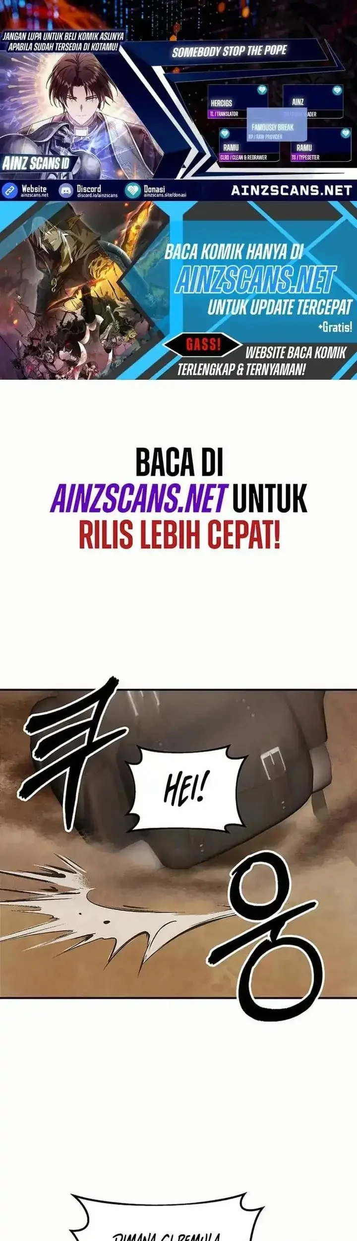 Somebody Stop the Pope Chapter 56 - halaman 1