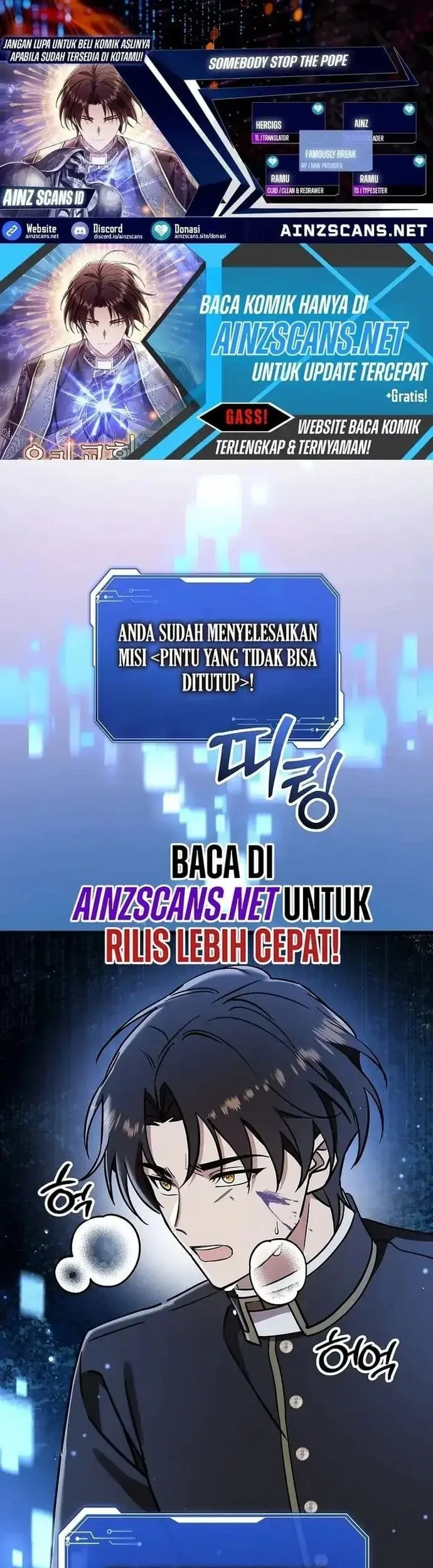 Somebody Stop the Pope Chapter 59 - halaman 1