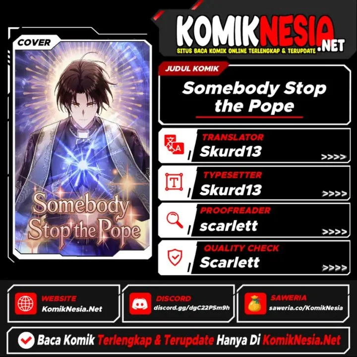 Somebody Stop the Pope Chapter 73 - halaman 1
